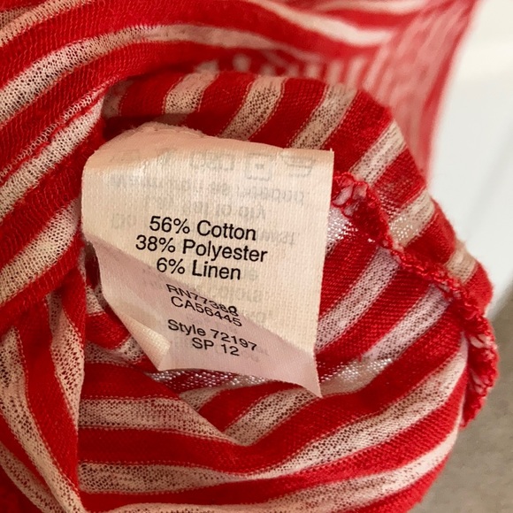 Madewell Sheer Striped Dolman Tee - Picture 3 of 5